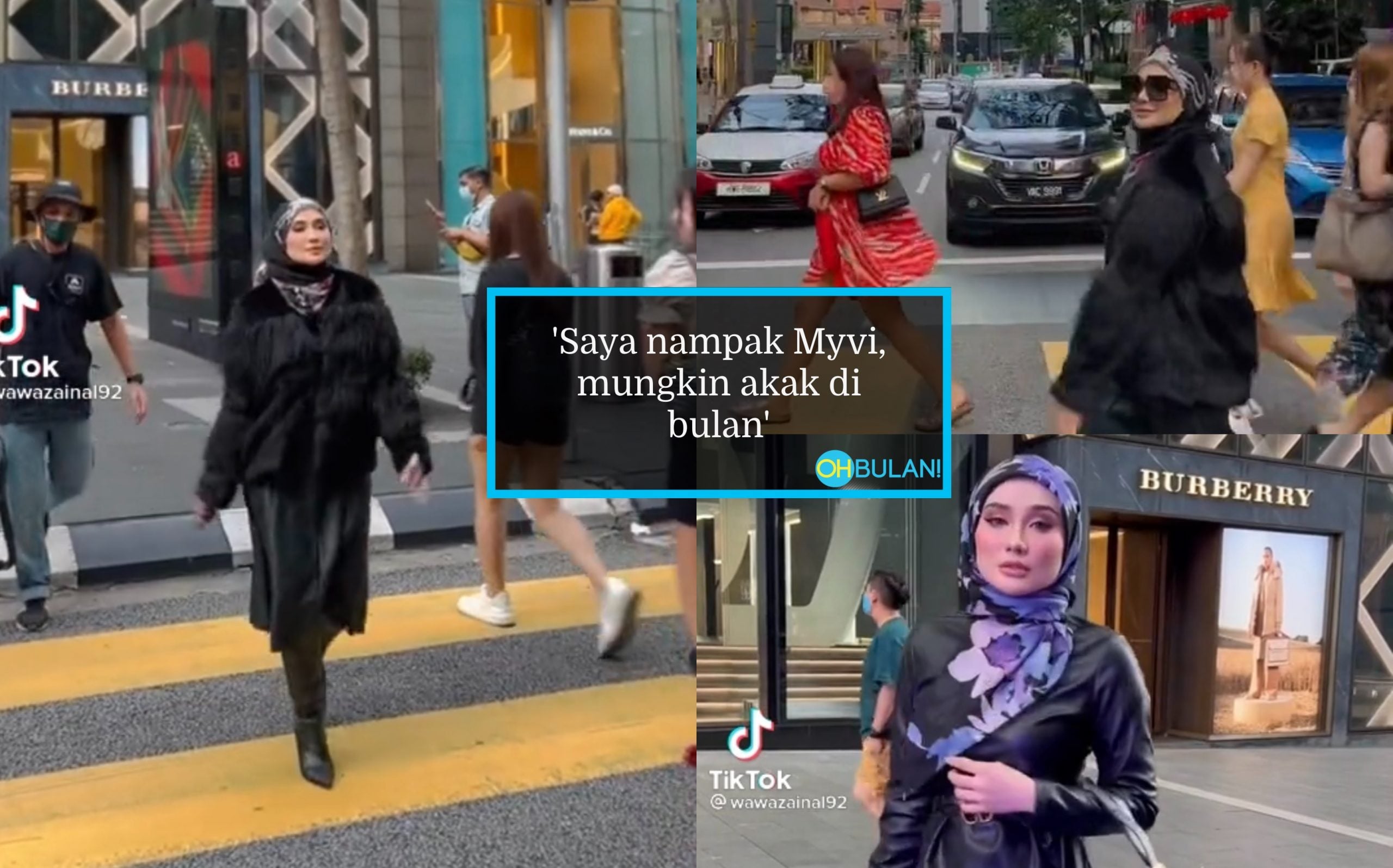 [VIDEO] Selamba ‘Catwalk’ Di Tempat Sesak Tak Pakai Pelitup Muka, Netizen Perli Wawa Zainal Ada Di Planet Marikh