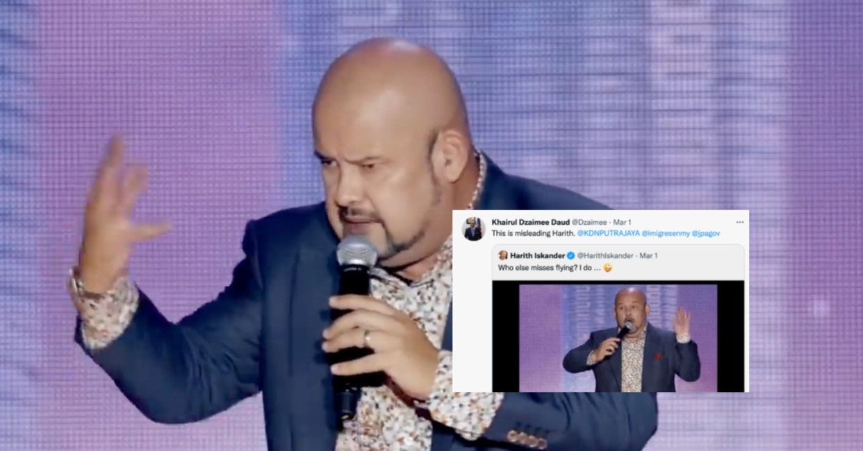 Ditegur KP Imigresen Melawak Kualiti Lapangan Terbang Malaysia, Harith Iskander Beri Respon – ‘Avengers Pun Mengelirukan’