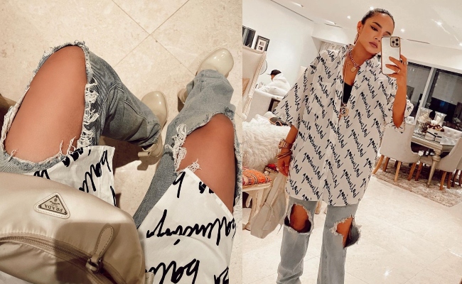 Pakai ‘Ripped Jeans’ Nampak Lutut, Netizen Sindir Nora Danish – ‘Bulan Puasa Dah Tak Lama Nanti …’