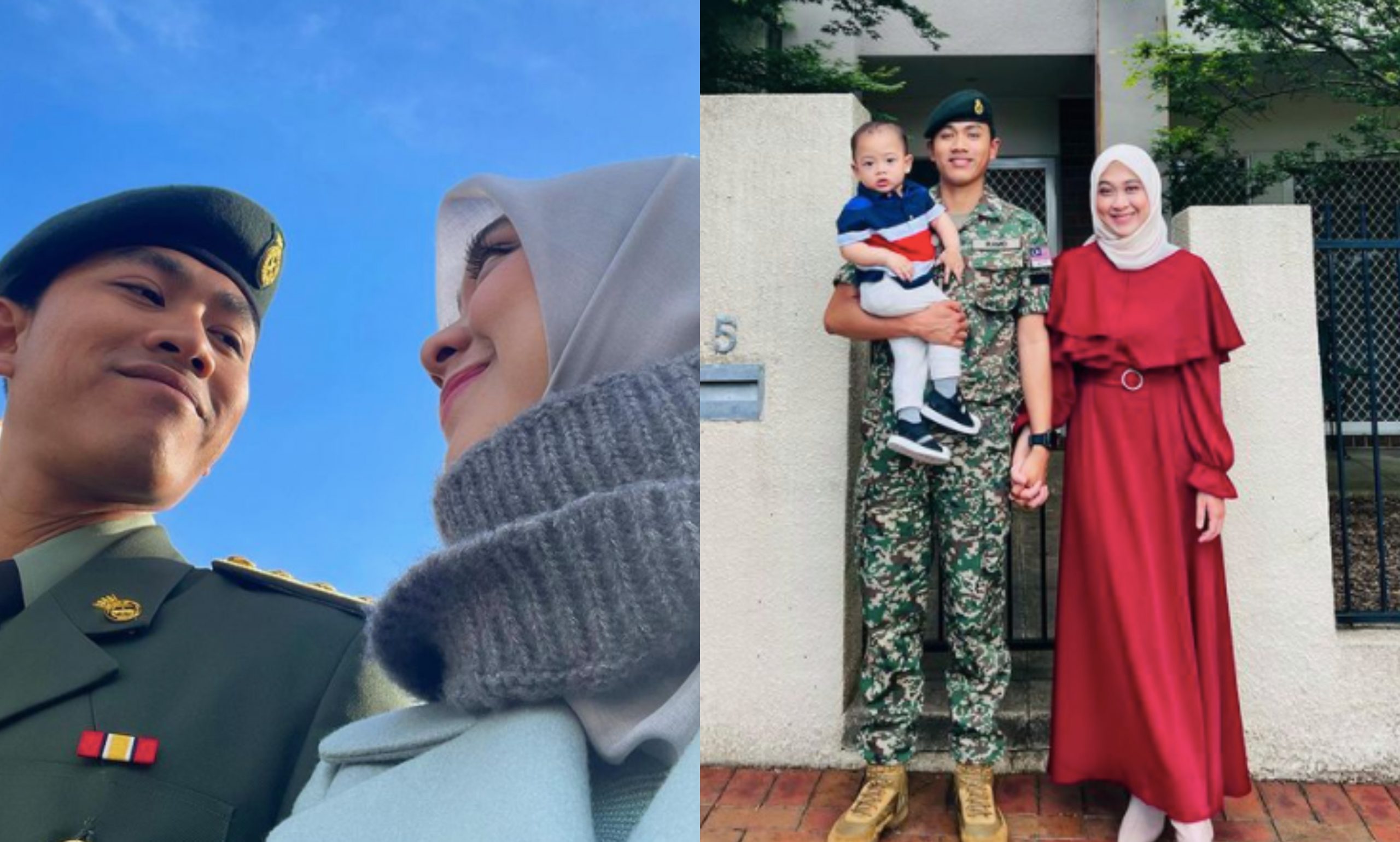 Dayah Bakar Titip Ucapan Istimewa Buat Suami Sempena Hari Tentera Darat – ‘Kamu Telah Menjadi Contoh Yang Terbaik…’