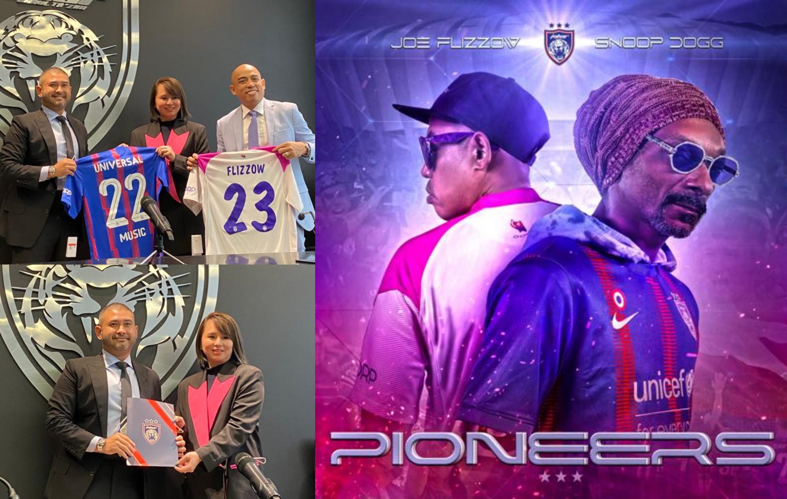 Gandingan Mantap Joe Flizzow & Snoop Dogg Untuk Lagu Tema JDT Cetus Fenomena!