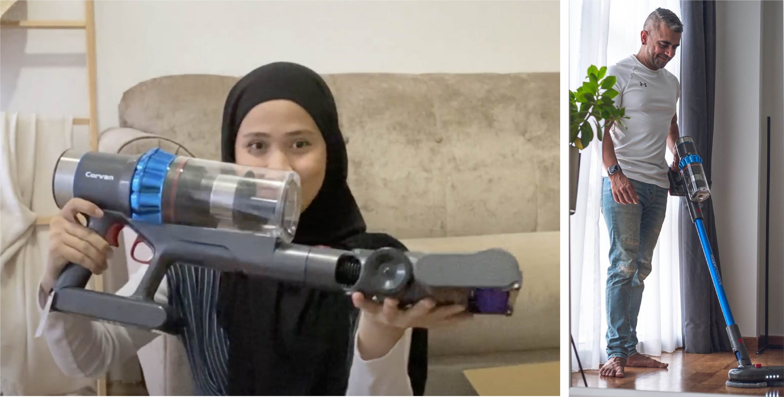 Ni 7 Sebab Kenapa Kami Suka Corvan 2-in-1 Vacuum & Mop K18, Sangat Memudahkan Urusan Harian!