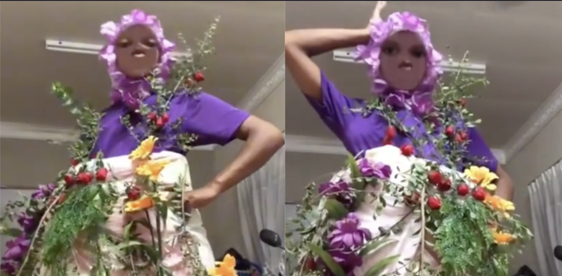 Tiru Busana Aina Abdul Di Pentas AJL36, Netizen Kata Laju Adik Ni Buat Kerja – ‘Memang Kreatif!’
