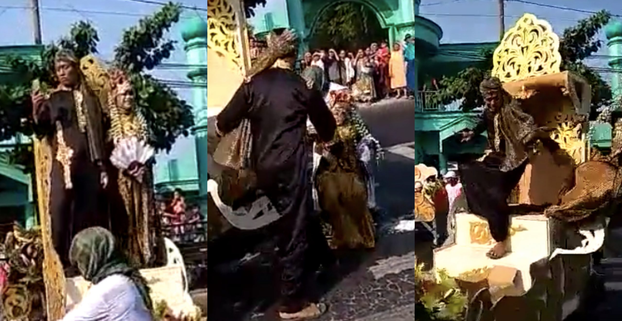 [VIDEO] Punya ‘Layan’ Main Telefon Sampai Tak Sedar Isteri Jatuh Tersungkur
