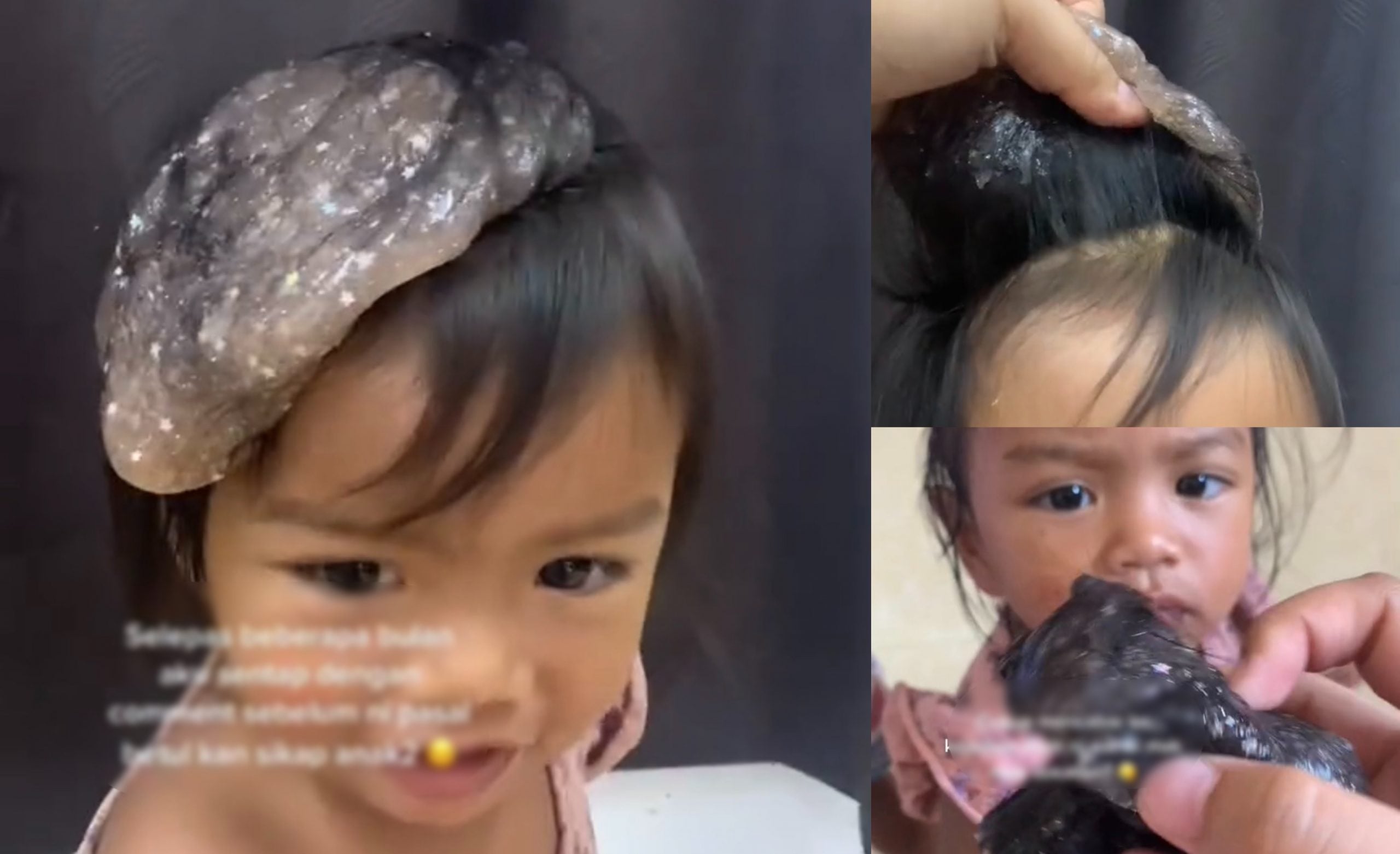 Slime Melekat Pada Rambut, Ibu Reda ‘Botakkan’ Kepala Anak Perempuan – ‘Saya Emaknya Nak Tercabut Otak’