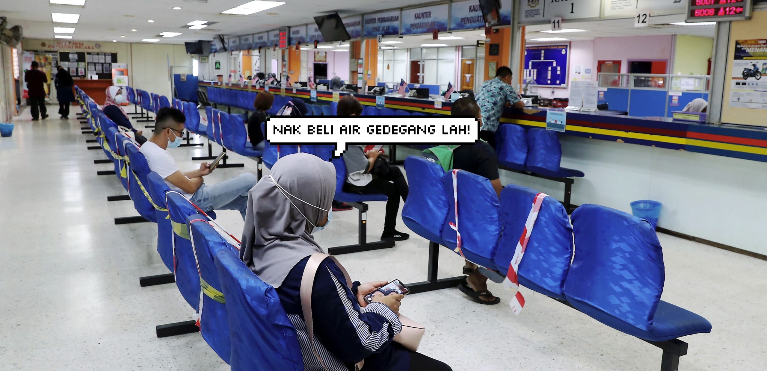 5 Perkara Yang Korang Selalu Buat Bila Pergi Agensi Kerajaan. No.5 Tu Paling Boleh Relate!