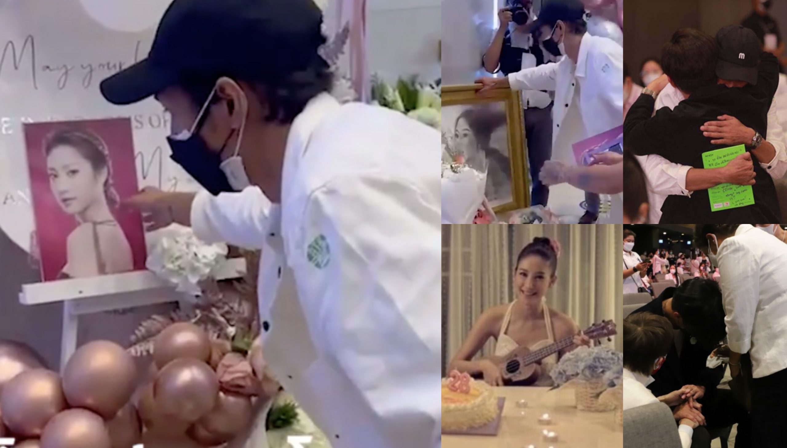 Bekas Suami & Teman Lelaki Nangis Berpelukan Lepas Tengok Video Tangmo, Ambil Semua Foto Mendiang Simpan Di Rumah