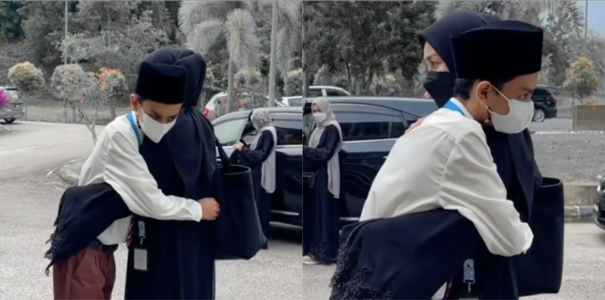 [VIDEO] ‘Rindu Kami Tidak Pernah Berenggang’ – Rita Rudaini Sebak Hantar Anak Sulung Masuk MRSM