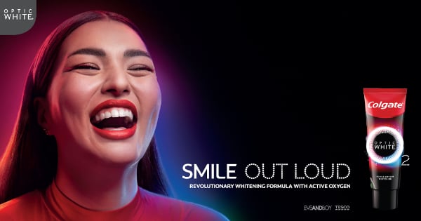 Gigi Lebih Putih Dalam 3 Hari Apabila Guna Colgate Optic White O2*, Barulah Bertambah Manis Senyuman