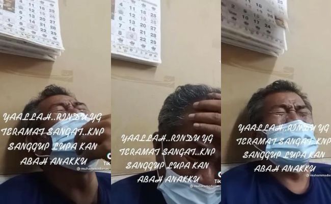 Video Lelaki Meraung Rindukan Anak Undang Simpati, Dakwa Anak ‘Block’ WhatsApp