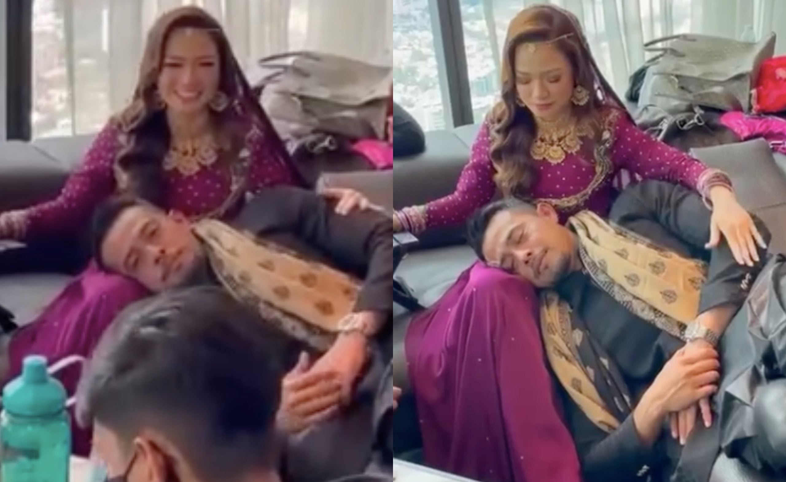 Zul Ariffin Baring Atas Paha Ruhainies, Netizen Pesan Jaga Batas – ‘Cakap Salah, Tak Cakap Salah’