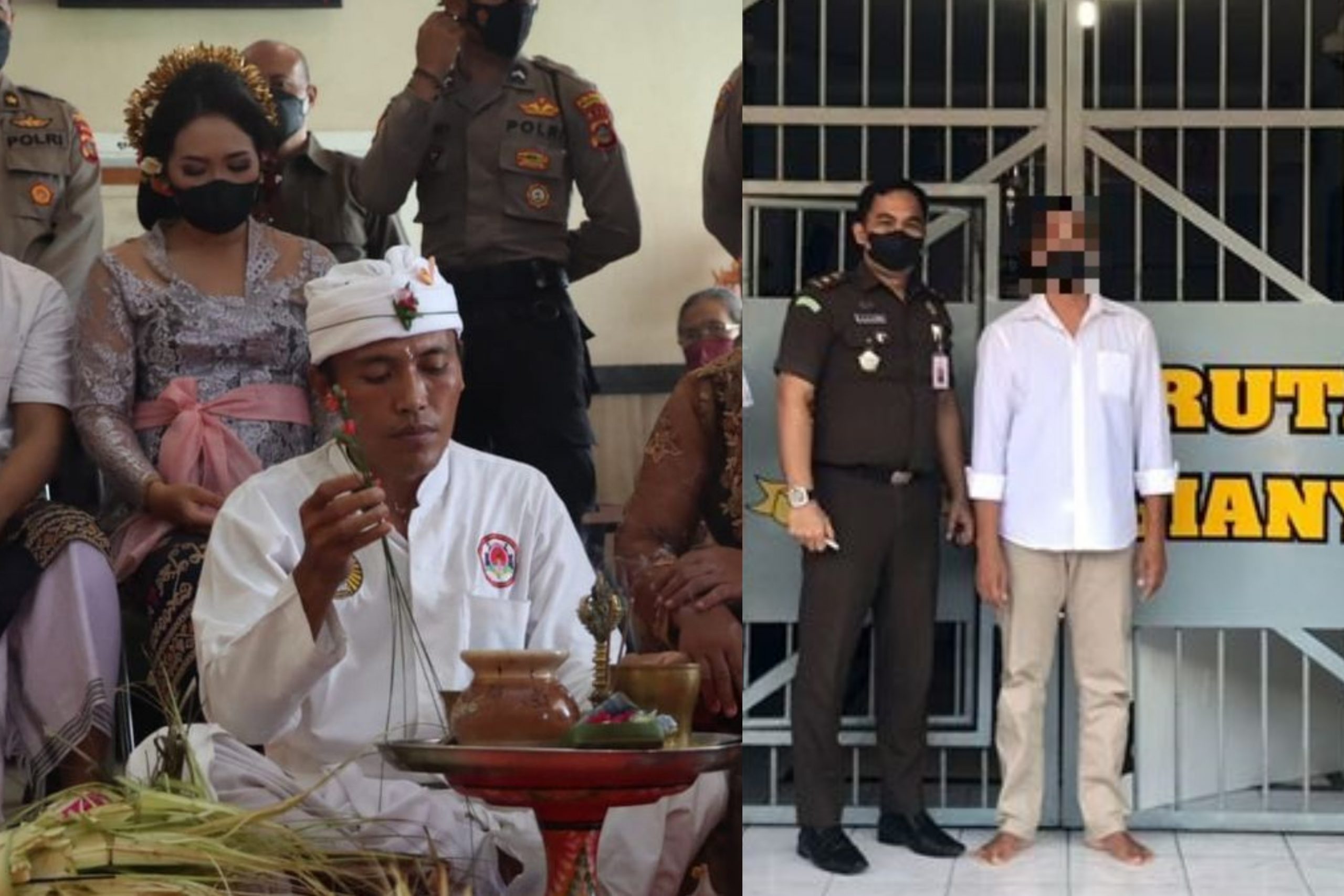Pengantin Lelaki Diberkas Atas Jenayah Dadah, Pasangan Bersanding Di Lobi Balai Polis