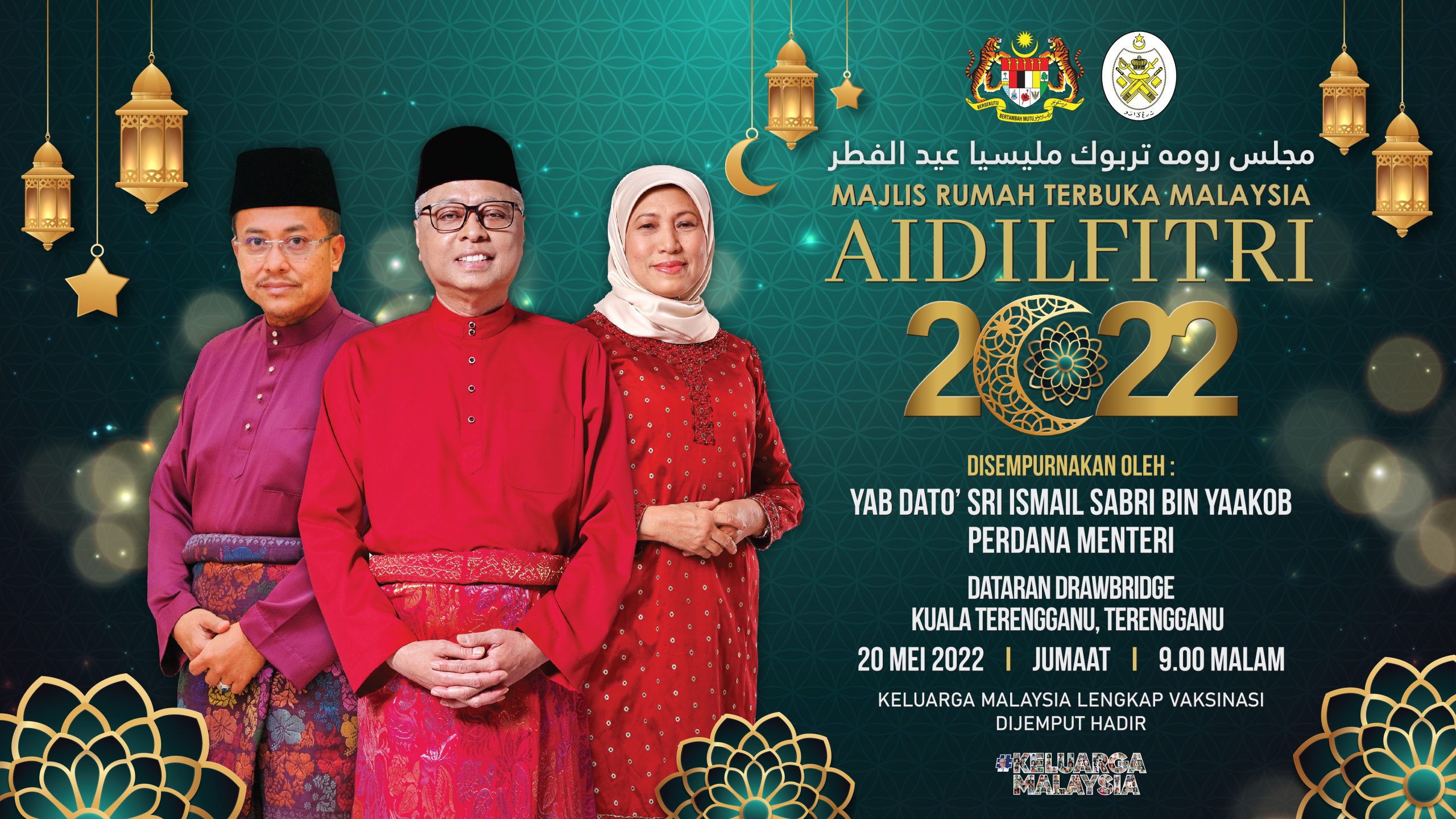 Terengganu Jadi Lokasi Majlis Rumah Terbuka Malaysia. Buka Peluang Kenali dan Hargai Warisan dan Budaya Negara