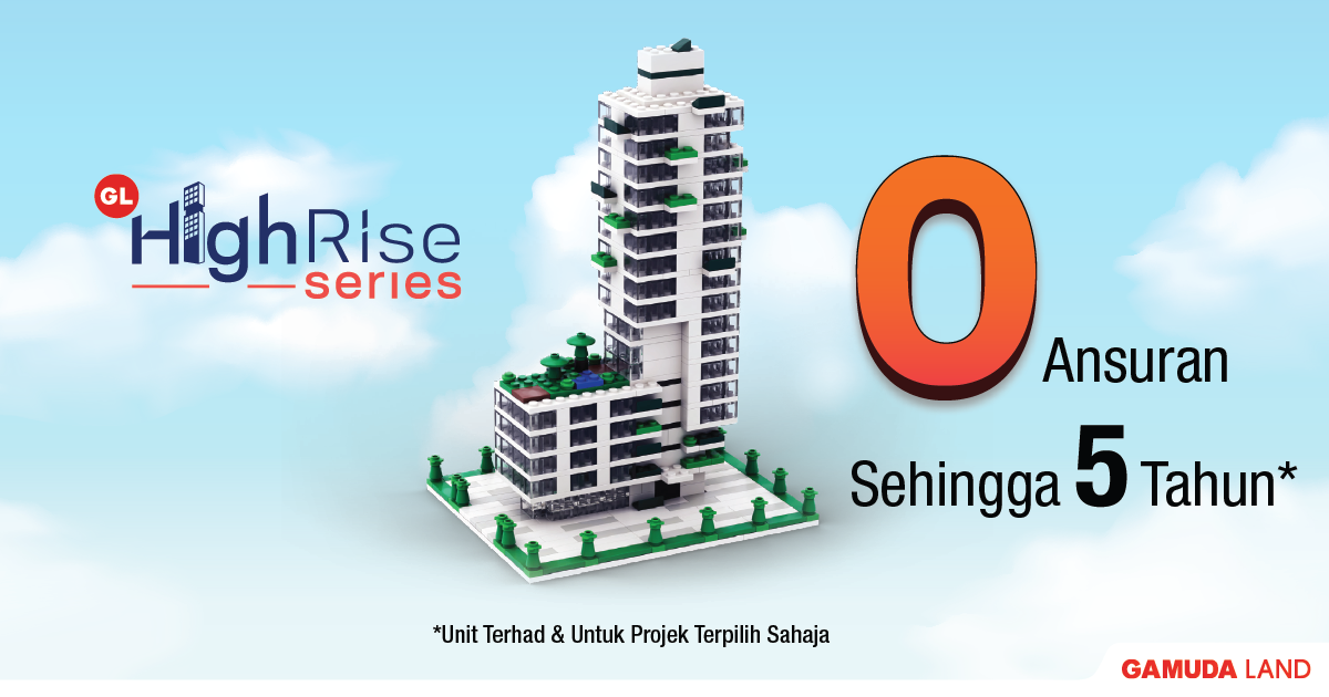 Wow! Gamuda Land Tawar Ansuran Percuma Buat Korang Yang Nak Beli Rumah High Rise!