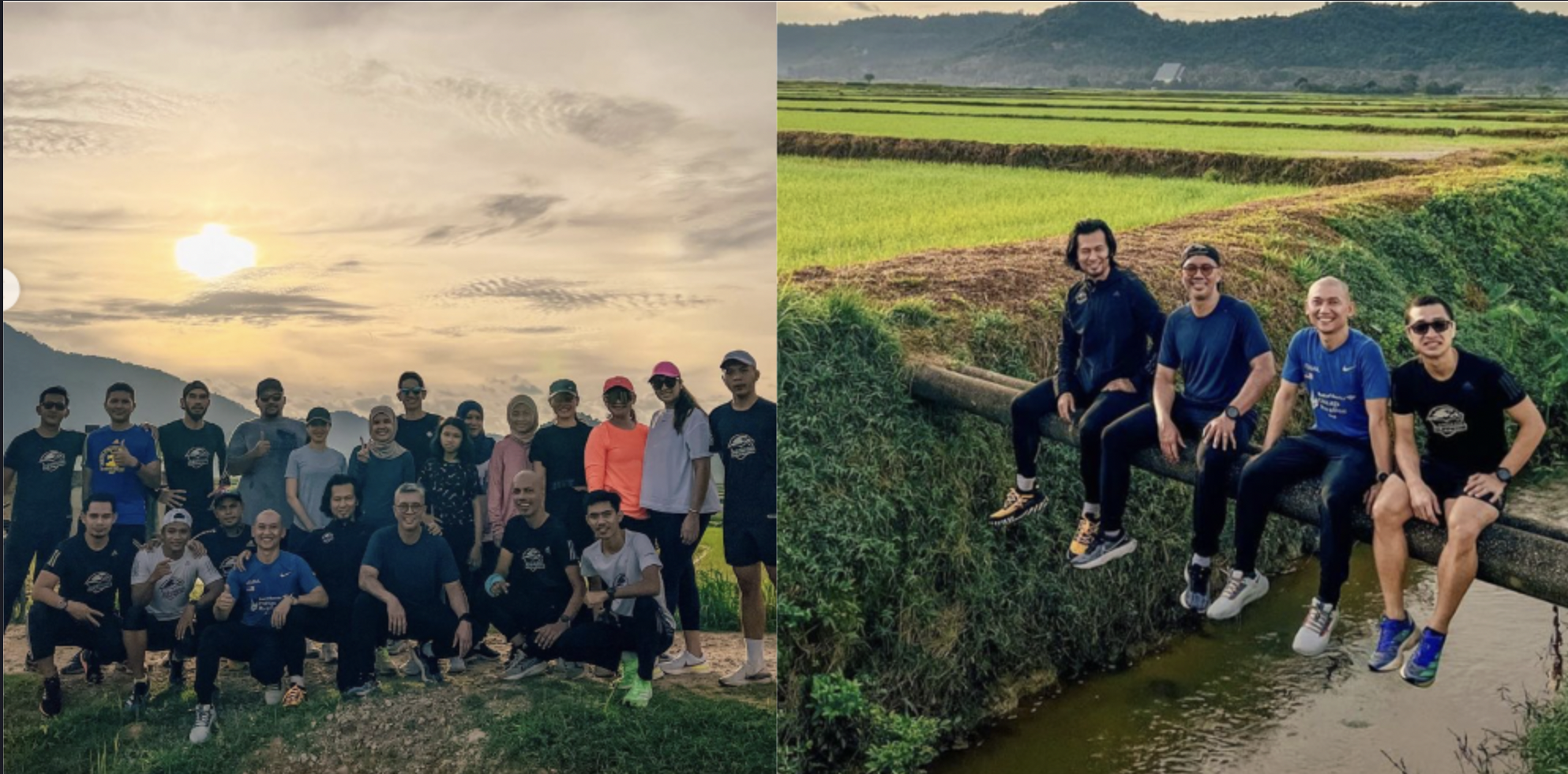Lepas Raya Sakan, Tengku Zafrul Luang Masa Joging Tepi Sawah Padi Di Langkawi