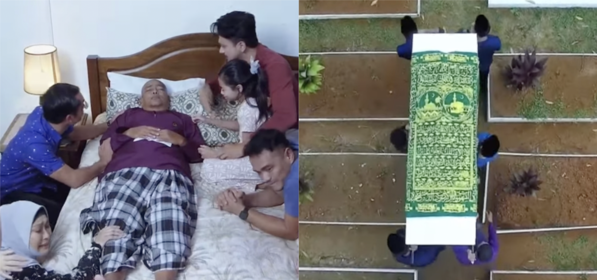 ‘Leha Adalah Bidadariku Hingga Ke Syurga’- Ingat Mia Adriana Yang Meninggal Dunia, Rupanya Pak Samad Yang Pergi Dulu
