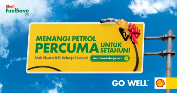 Shell Nak Belanja 40 Pelanggan Terpilih Petrol Percuma Selama Setahun. Jom Pam & Tebus Sekarang!