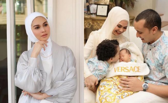 Genap 7 Hari, Anzalna Kongsi Wajah & Umum Nama Anak Kedua ‘Mohamad Emirhan’