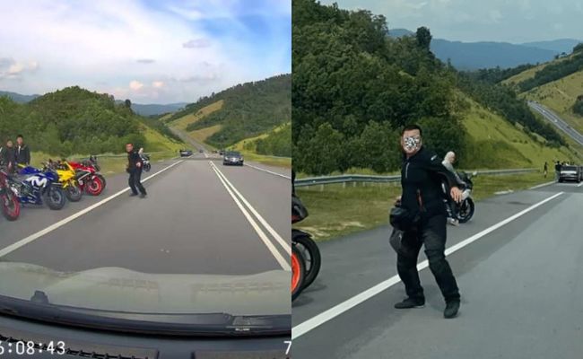 Polis Cari Lelaki ‘Acah’ Nak Baling Topi Kaledar
