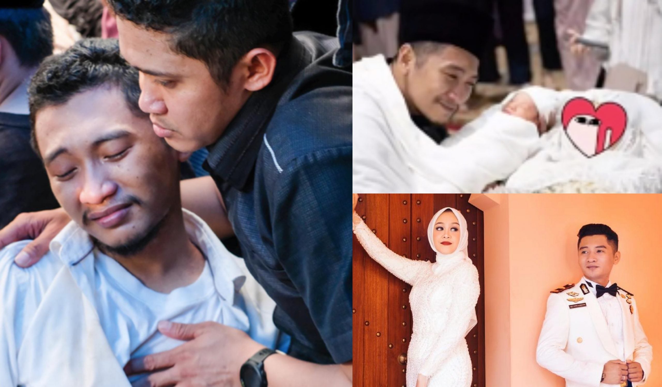 [VIDEO] Isteri Meninggal Dunia Lepas Bersalin, Suami Menangis Rangkul Bayi Sambil Bergambar Di Sebelah Jasad