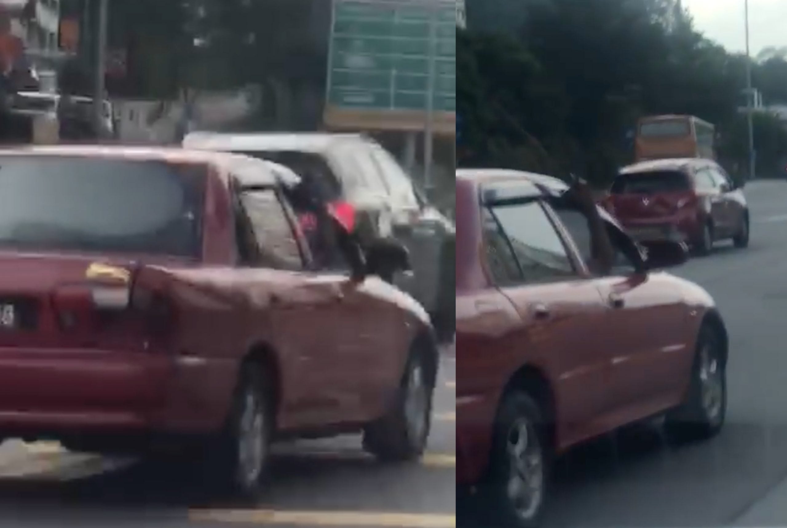 Lelaki Memandu Sambil Tayang Pistol Mainan Ditahan Polis