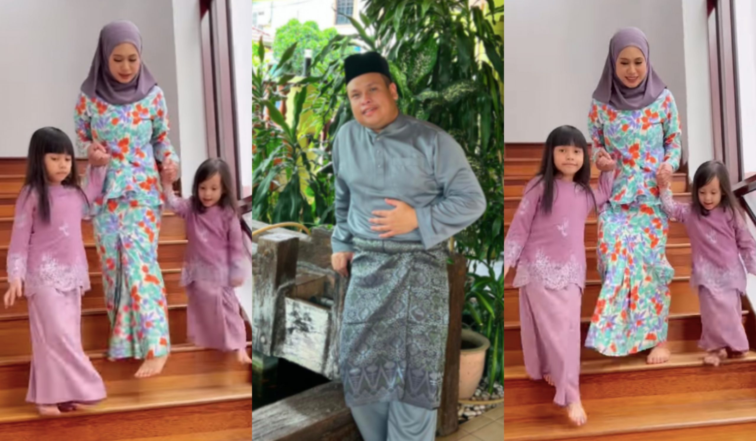 ‘Kami Tetap Kawan Macam Biasa’ – Rossa Sera Tetap Pilih Baju Raya Sedondon Dengan Shuk