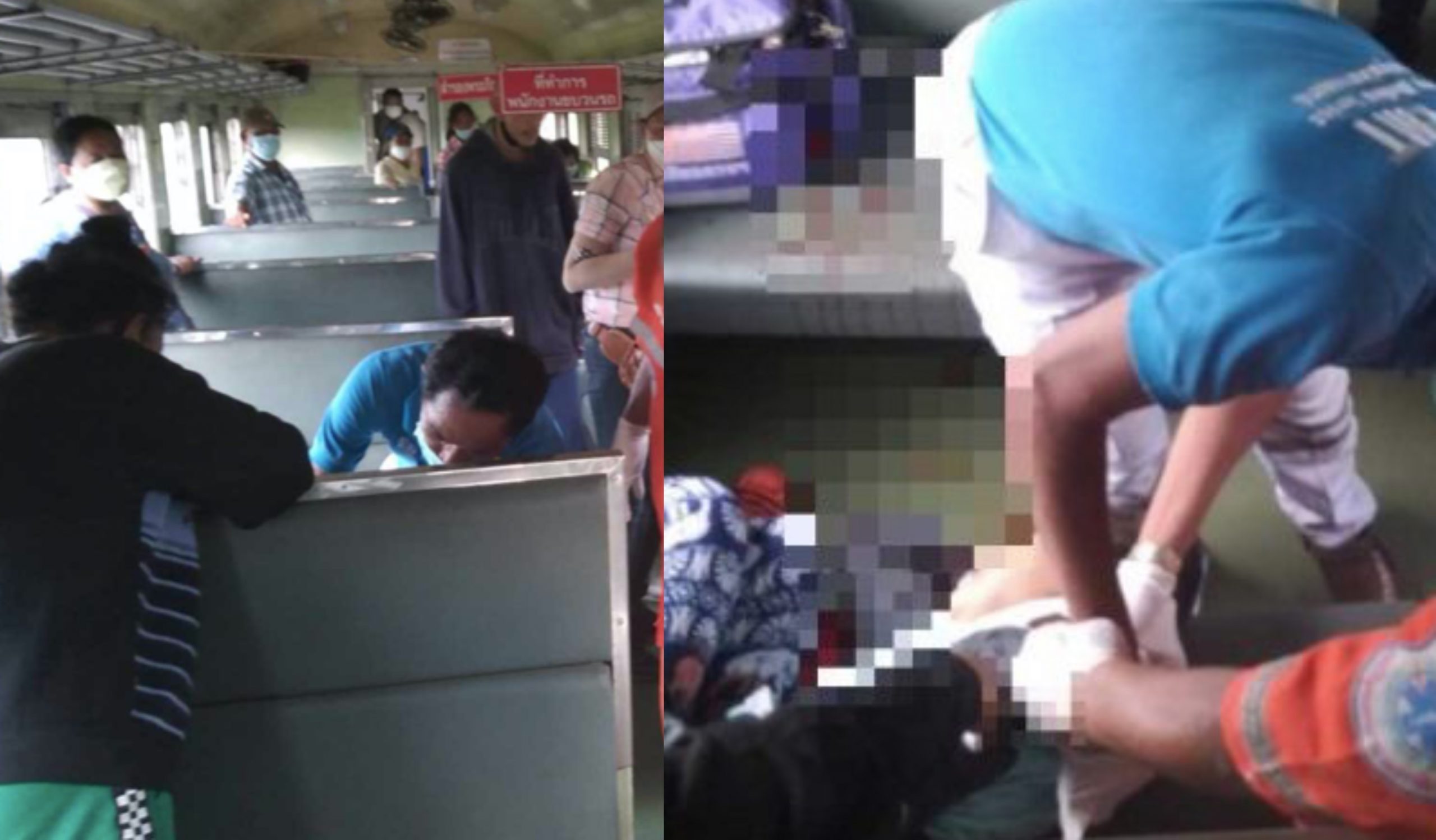 Syak Isteri Ada Lelaki Lain, Suami Tikam Isteri Dalam Kereta Api Ketika Dalam Perjalanan Balik Kampung