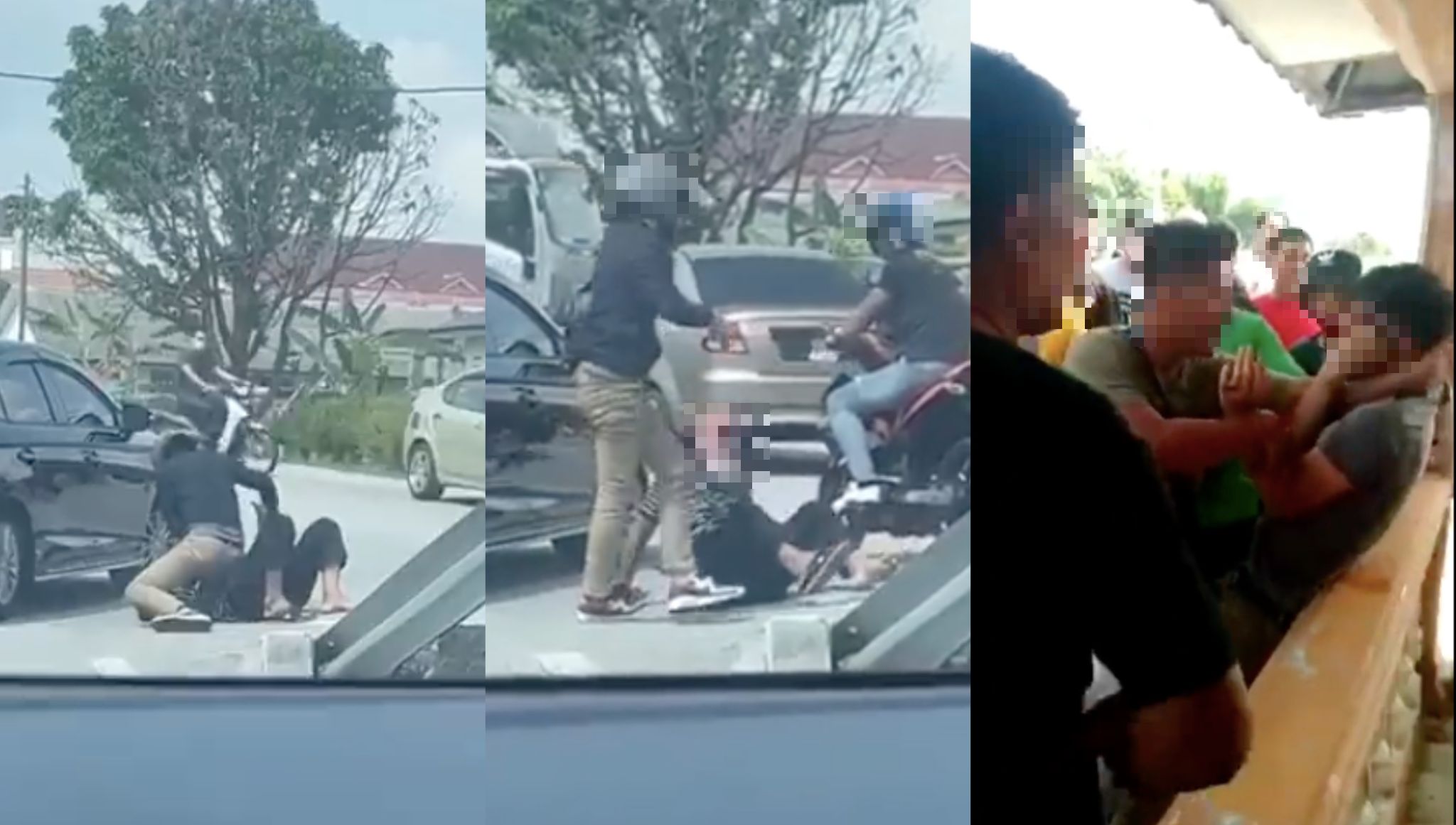 Kena Belasah Mat Moto Samseng, Lelaki Warga Emas Lapor Polis