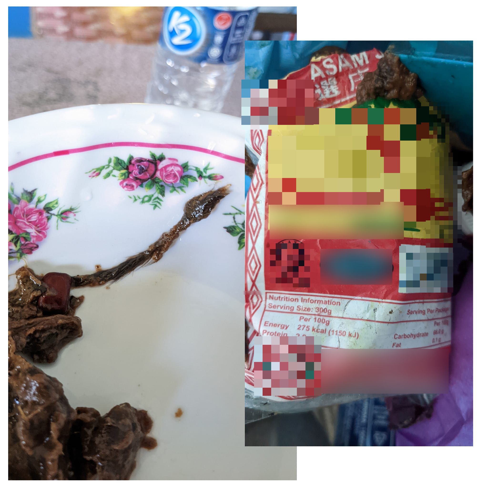 Terkejut Jumpa Ekor Tikus Dalam Pek Asam Jawa