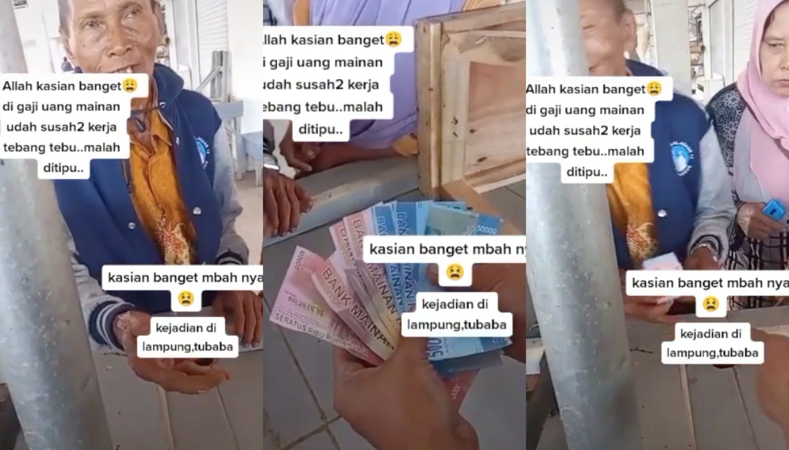 Bayar Duit Gaji Pekerja Warga Emas Guna Duit Palsu, Ramai Berang Tindakan Majikan