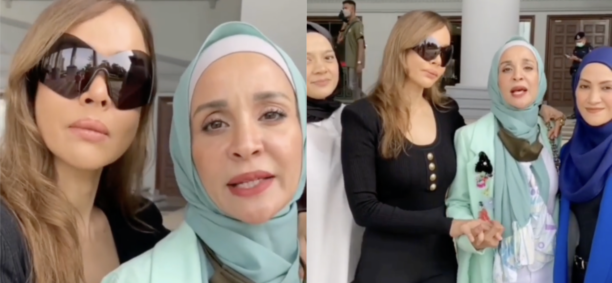 #JusticeForBella, Betty Banafee & Rakan Artis Perjuangkan Nasib Bella Di Mahkamah