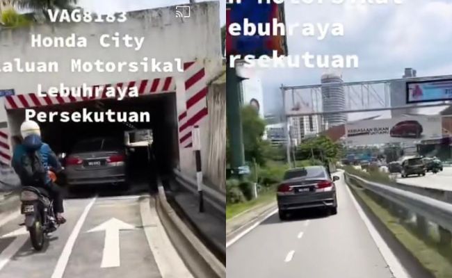 Mungkin Dah Lama ‘Teringin’ Nak Lalu Dekat Lorong Motosikal…