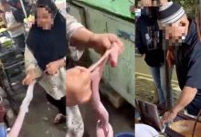 Bertudung Berkopiah Pun Belum Tentu Islam, Selamba Jual Sate Ular Kobra Tepi Jalan