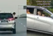 Video Wanita Memandu Sambil Pangku Anak, Biarkan Anak Keluar Tingkap Cetus Amarah