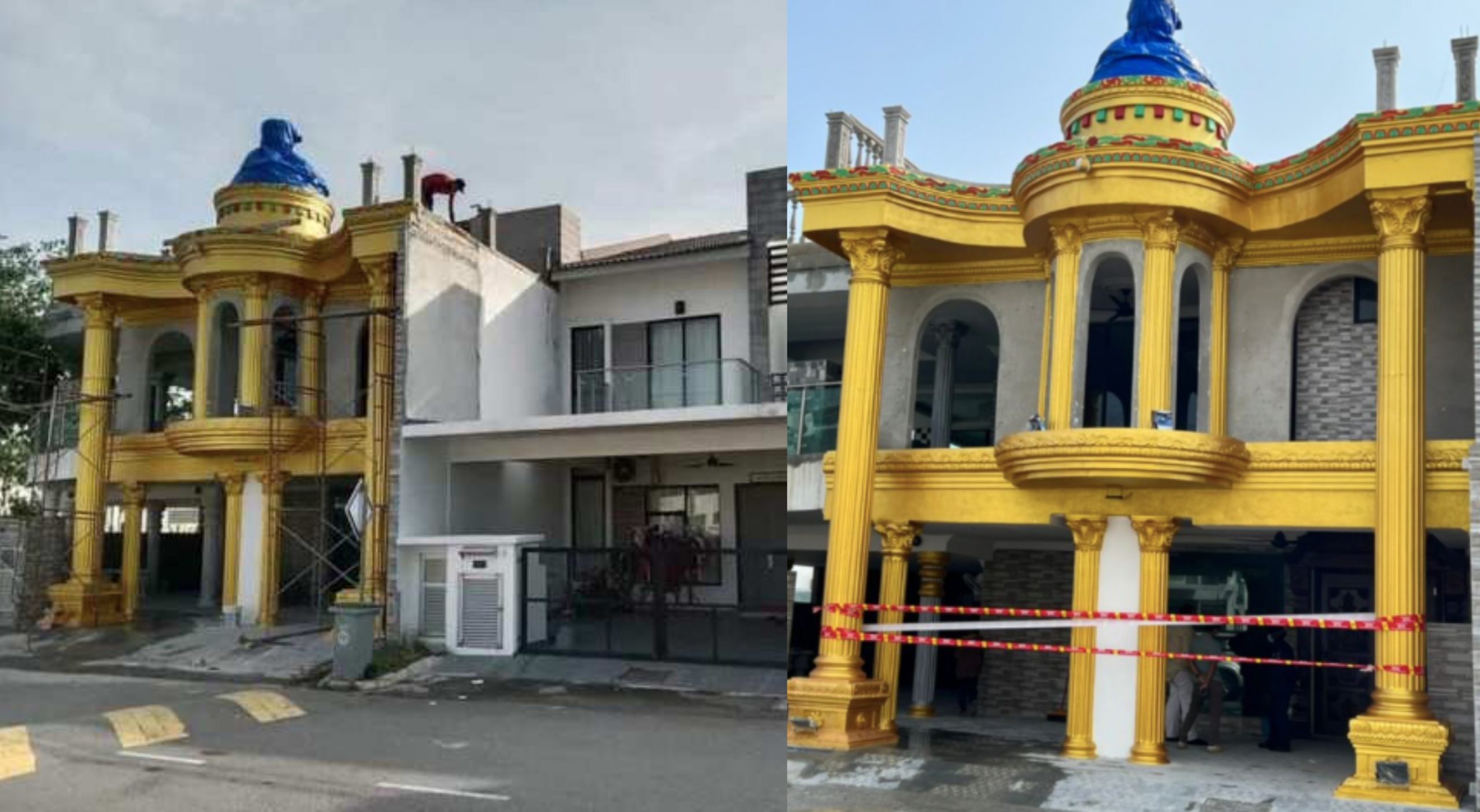 3 Kali Bagi Notis Tapi ‘Tak Makan Saman’, Pemilik Ubah Suai Rumah Ala ‘Kuil’ Bakal Dikenakan Tindakan