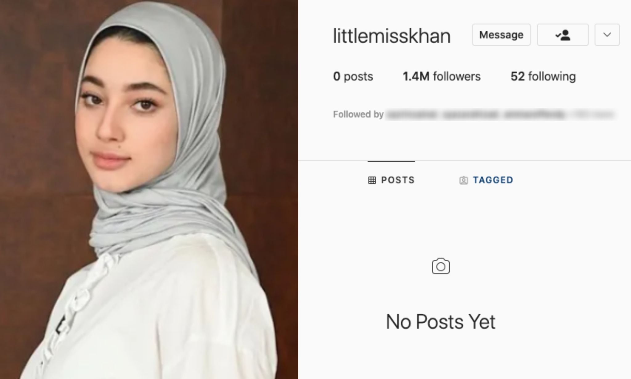 Padam Semua Gambar Di Instagram, Peminat Tanya Apa Dah Jadi Dengan Ameera Khan?