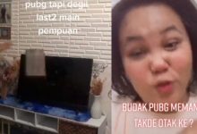 Wanita Hempas TV, Bengang Suami Kantoi ‘Pasang Dua’ Dengan Awek PUBG