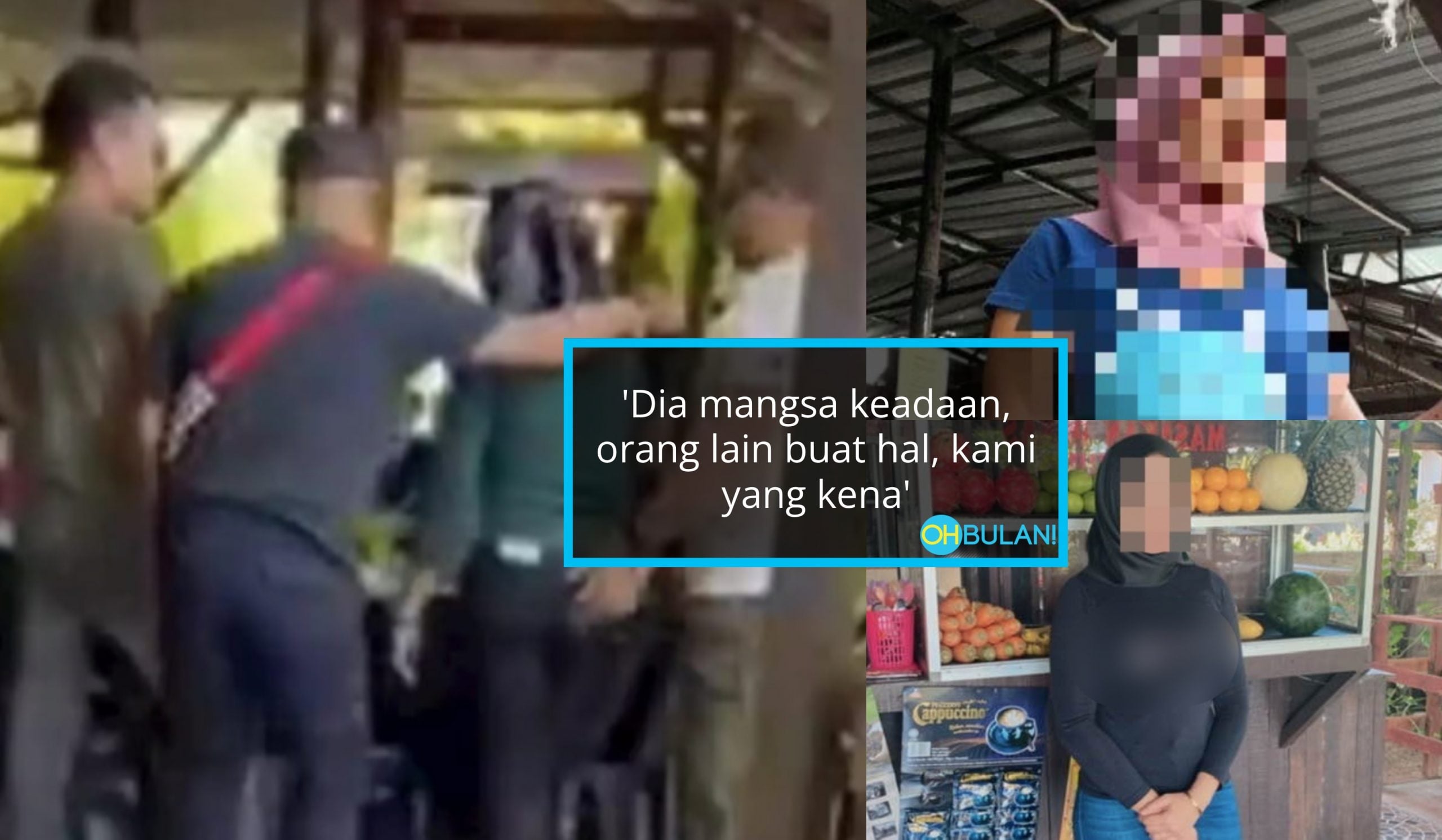Kedai Diserbu JHEAT, Akak Tayang Aset Ditahan, Rakan Dakwa Pelayan ‘Air Buah’ Dianiaya?