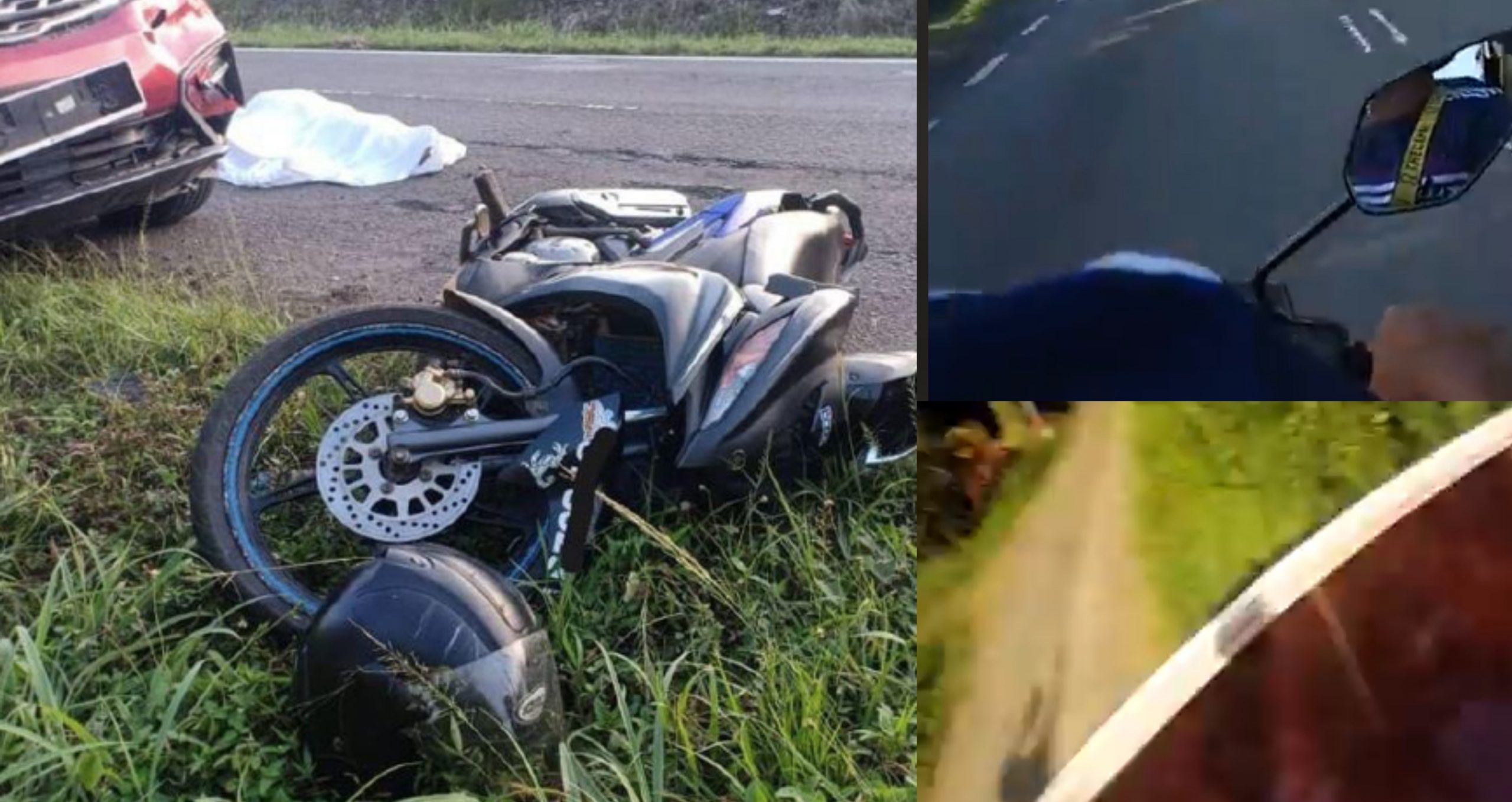 Viral Video Wanita Buat ‘Live’ Facebook Ketika Bonceng Motosikal Sebelum Maut Dilanggar SUV