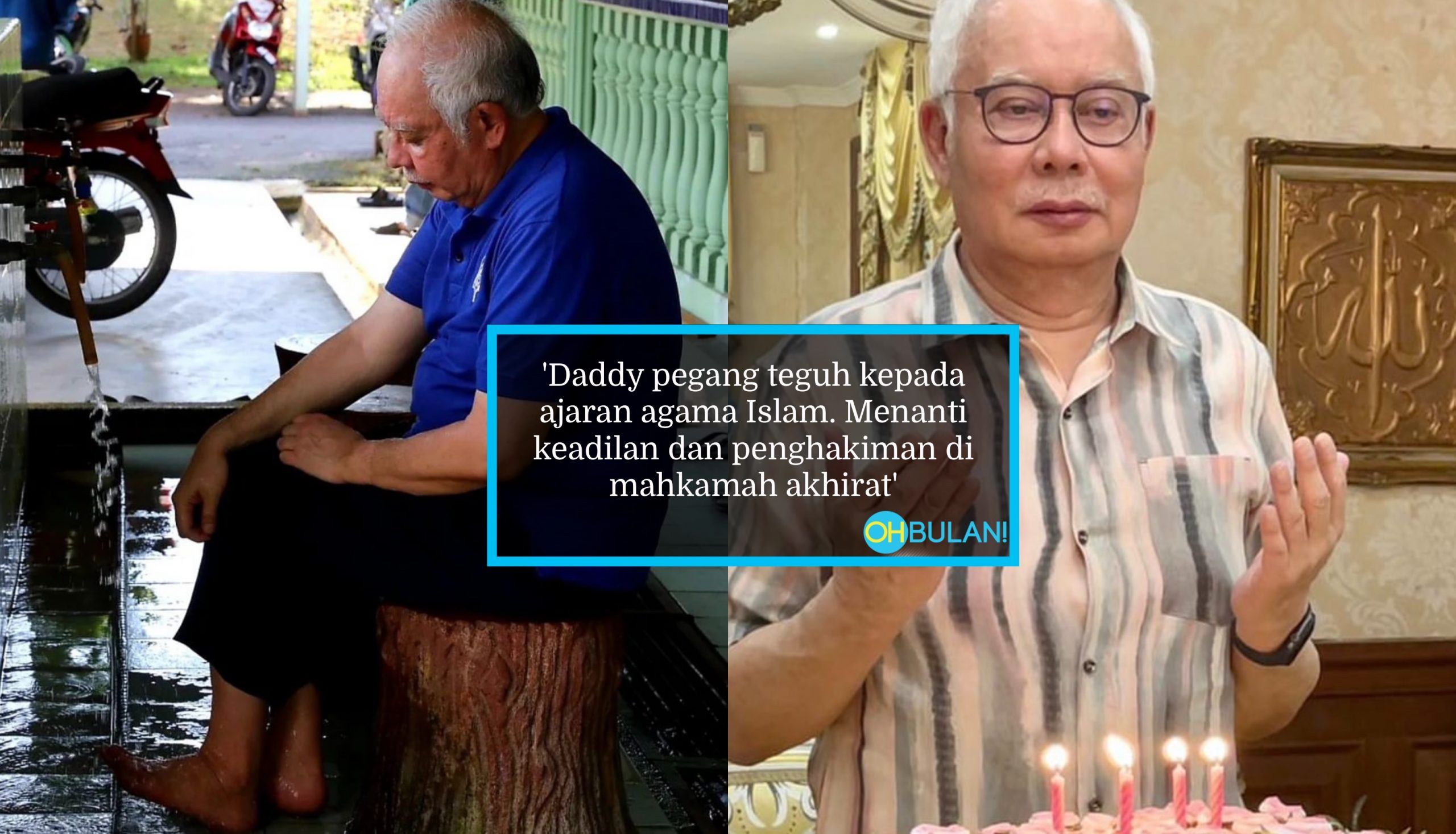 Keluarga Kongsi Mesej Datuk Seri Najib – ‘Jika Ditakdirkan Ini Perjalanannya, Apalah Daya Daddy…’