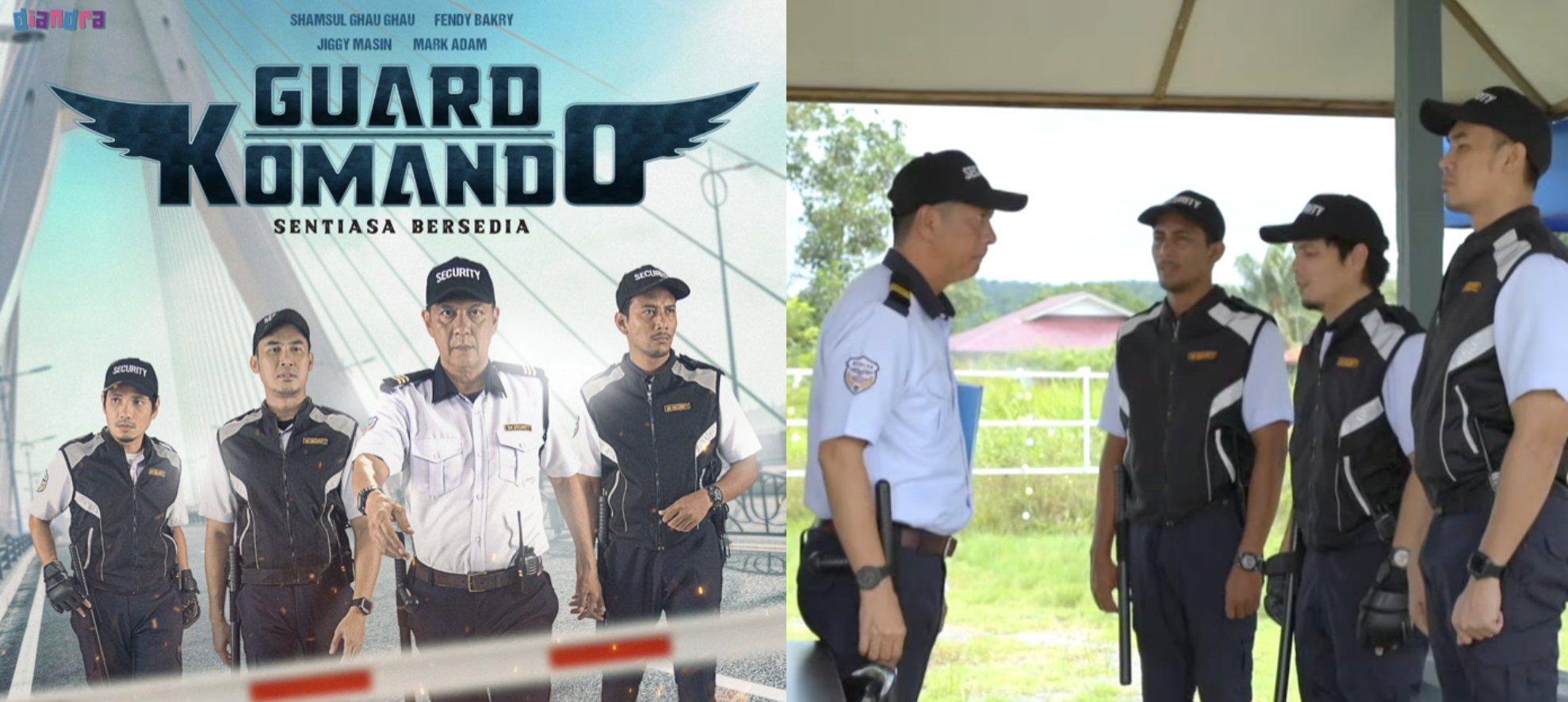 Panggil 3 Anak Lelaki Jaga Taman, Drama ‘Guard Komando’ Di TV9 Cuit Hati Penonton