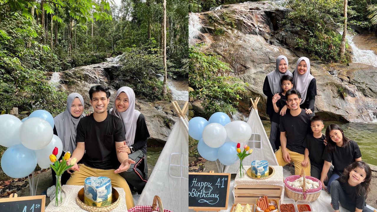 Isteri-Isteri Buat Kejutan Birthday, Ashraf Muslim Titip Pesanan – ‘Jaga Anak-Anak Dengan Baik Kalau Ayah Pergi Dulu’