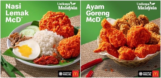 Nak Makan Sesuatu Yang Beraroma & Sedap? Try Ayam Goreng McD Crispy+Nasi Lemak McD. Netizen Pun Approve Tau!