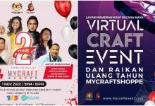 Lebih 200 Produk Kraf 3D Akan Dipamerkan Di Virtual Craft Event 2022 Bermula 1 November Ni!