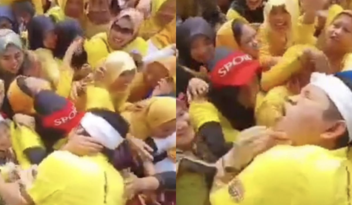 Ahli Politik ‘Diterkam’ Golongan Wanita Berusia