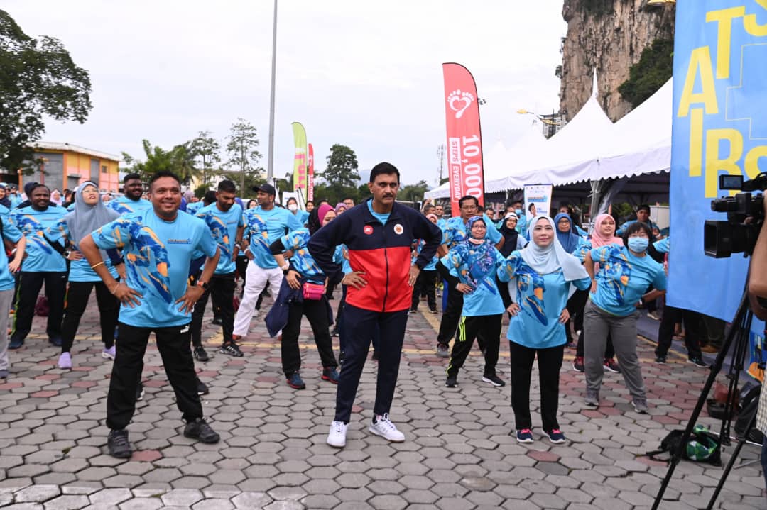Langkah Sihat@Batu Caves Promosi Budaya Hidup Untuk Kekal Sihat!