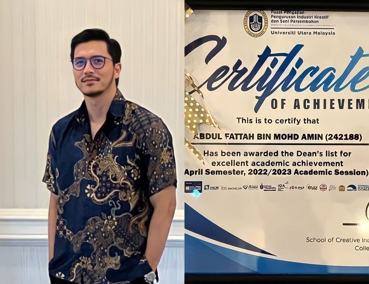 Terpaksa Bahagi Masa Antara Kerja & Kelas, Fattah Amin Dapat 4 Flat Untuk Semester Akhir