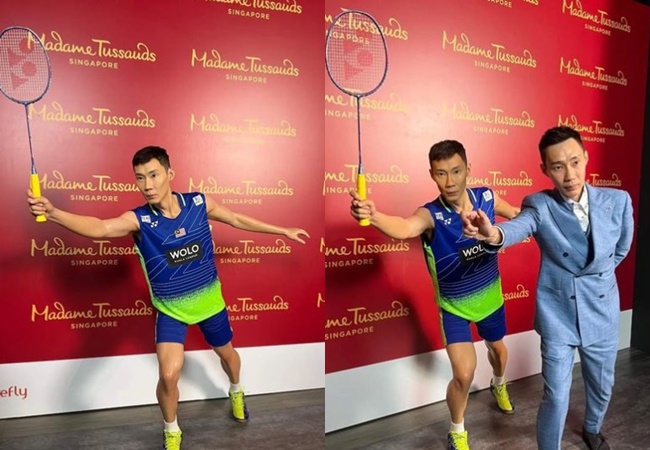 Lee Chong Wei Jadi Atlet Pertama Malaysia Ada Patung Lilin Sendiri Di Madame Tussauds!