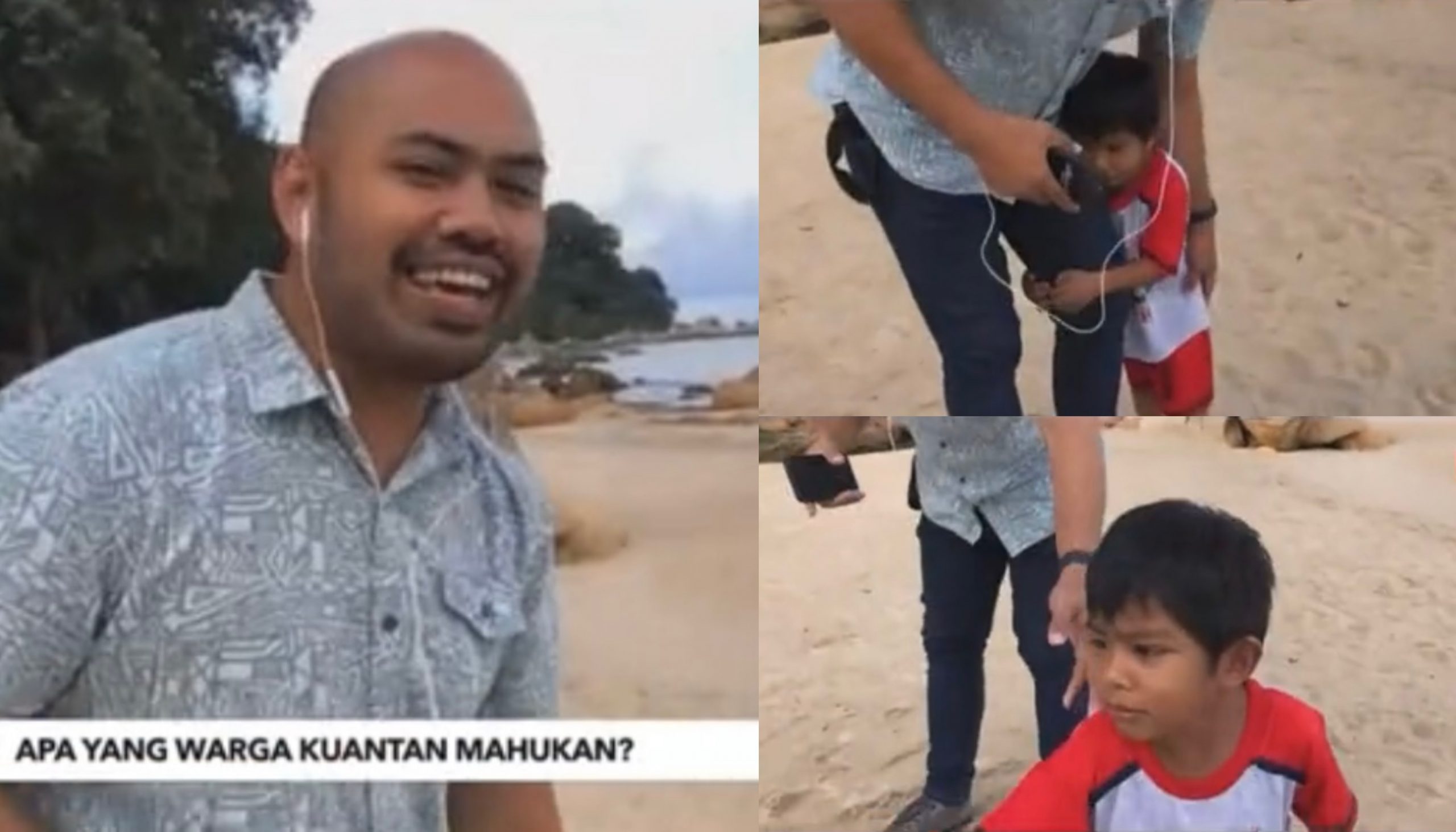 [VIDEO] Budak Lari Dikejar Monyet Selamba Paut Kaki Wartawan Masa Live Bikin Berdekah– ‘Tak Apa, Abang Ada’