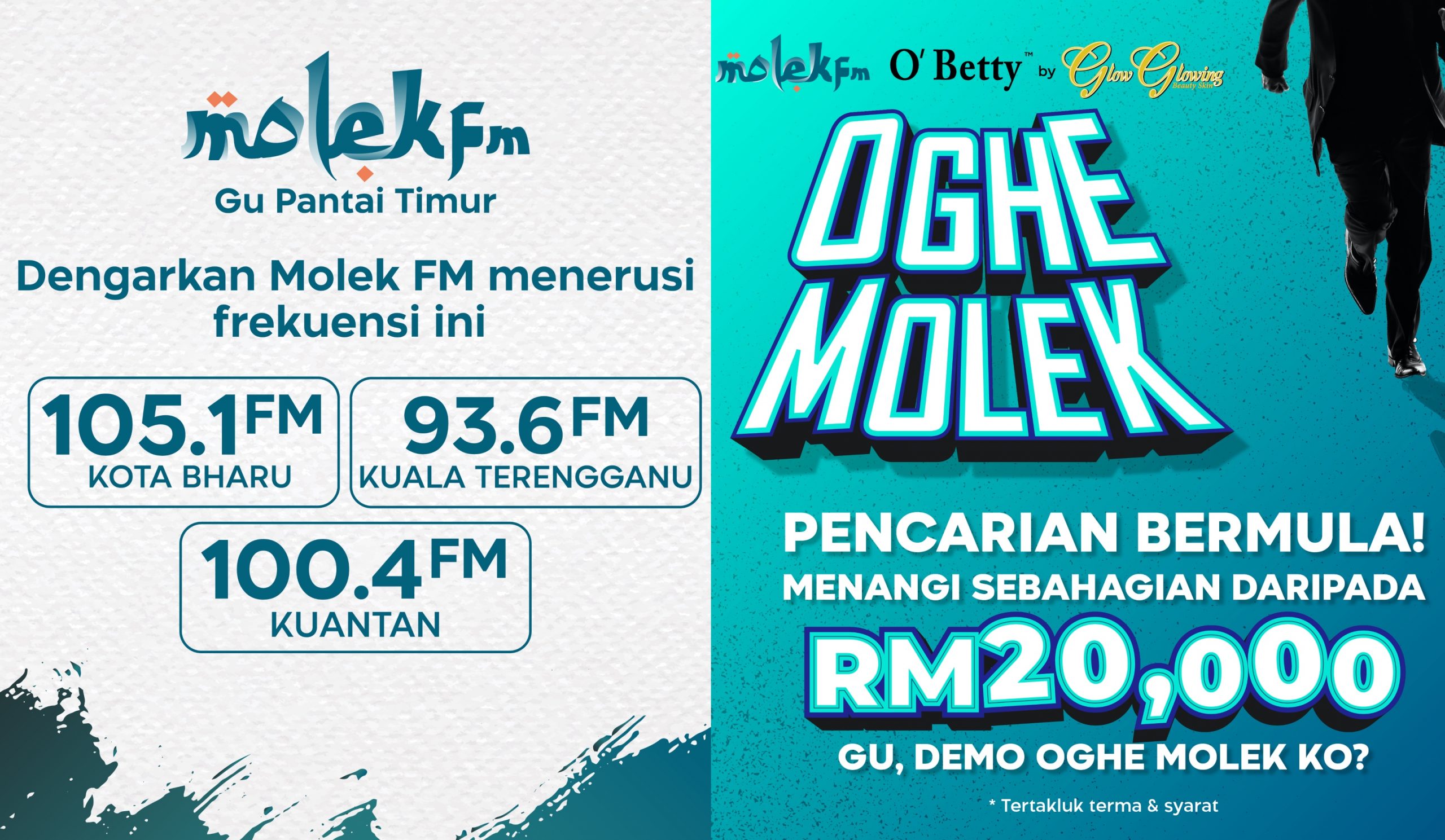 Molek FM Dah Sampai Kuantan! Jejak ‘Lelaki Misteri’ Untuk Menangi Wang Tunai Sehingga RM10,000